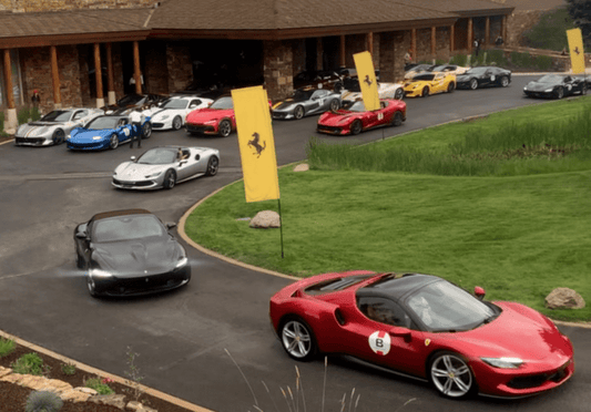 Revving Up Luxury: Sustainable Coffee Meets High-Speed Elegance at Ferrari Tour Pebble Beach Rally 2024